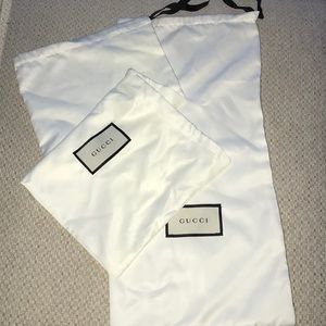 Gucci shoe bags (New) 17 x 8